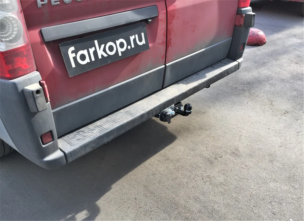 Фаркоп Лидер Плюс для Peugeot Boxer (L1,L2,L3) 2006- P107-FC в Новокузнецк