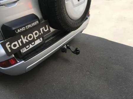 Фаркоп Лидер Плюс для Toyota Land Cruiser Prado J120 2002-2009 T123-AE в Новокузнецк