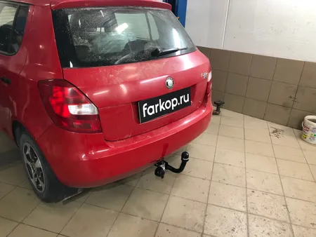 Фаркоп Лидер Плюс для Skoda Fabia (хетчбек) 2007-2015 Арт. S102-A S102-A в Новокузнецк