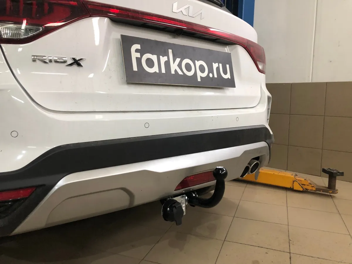 Фаркоп Лидер Плюс для Kia Rio X 2021- K123-A в Новокузнецк