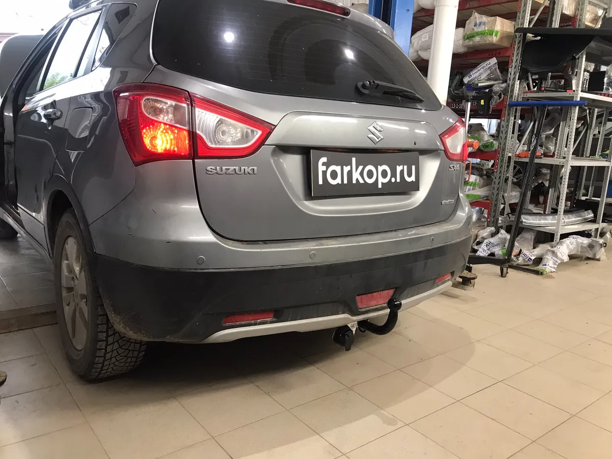 Фаркоп Лидер Плюс для Suzuki SX4 (S-cross) 2013- S405-A в Новокузнецк Фаркоп Лидер Плюс для Suzuki SX4 (S-cross) 2013- S405-A в Новокузнецк