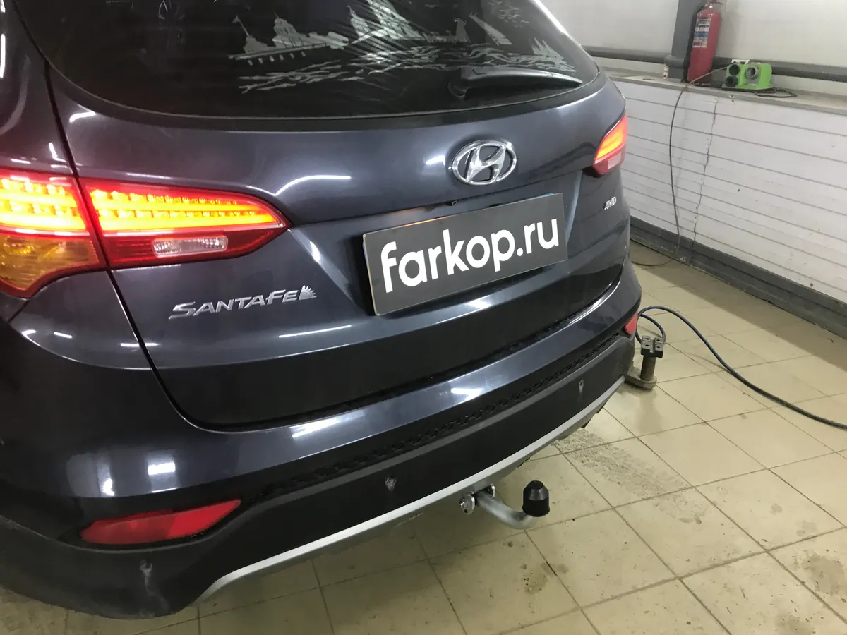 Фаркоп Galia для Hyundai Santa Fe (вкл. Grand) 2012-2018 H091A в Новокузнецк Фаркоп Galia для Hyundai Santa Fe (вкл. Grand) 2012-2018 H091A в Новокузнецк