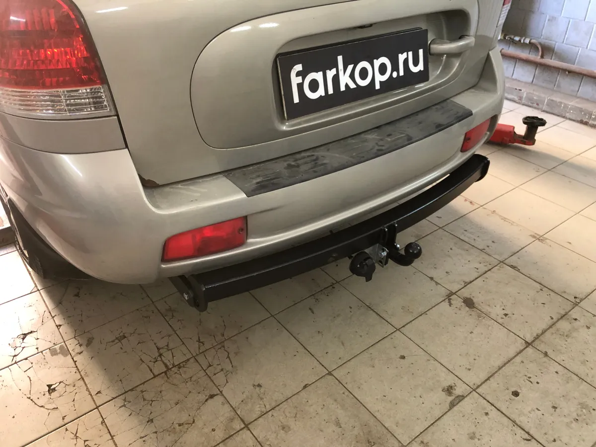 Фаркоп Лидер Плюс для Hyundai Santa Fe Classic 2007-2012 H205-A в Новокузнецк