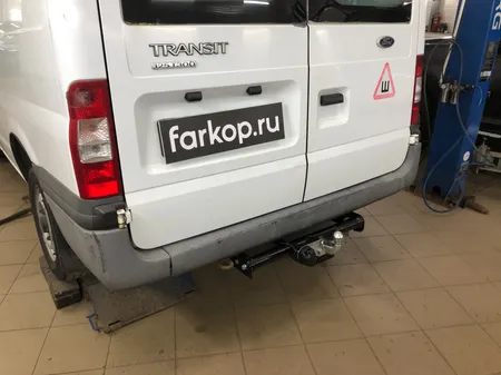 Фаркоп Лидер Плюс для Ford Transit (фургон) 2000-2014, (для а/м со ступенькой, без ступеньки) F116-F в Новокузнецк