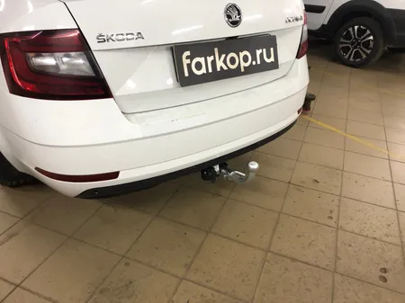 Фаркоп Лидер Плюс для Skoda Octavia (лифтбек) 2013-2020 Арт. S108-BA S108-BA в Новокузнецк
