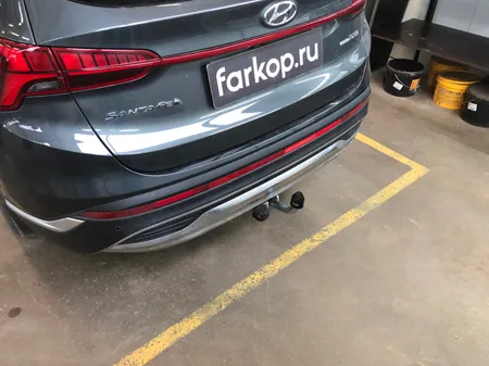 Фаркоп Galia для Hyundai Santa Fe 2020-2024 K050A в Новокузнецк