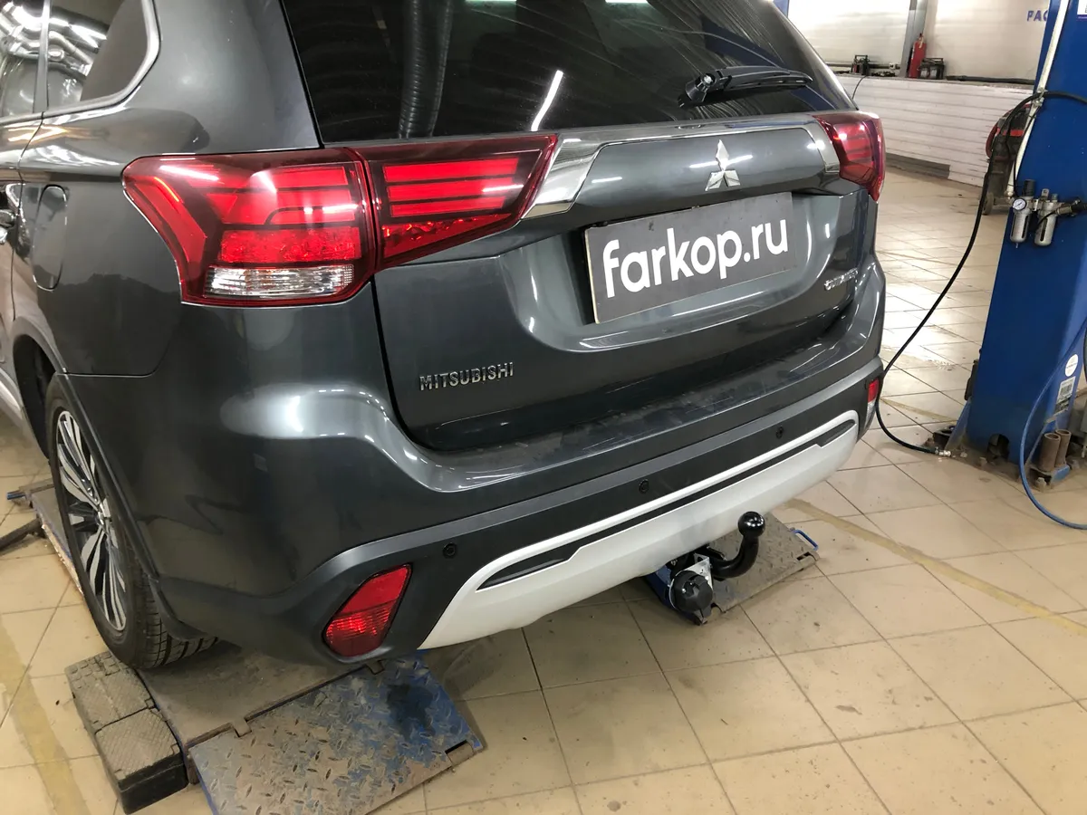 Фаркоп Лидер Плюс для Mitsubishi Outlander 2012-2022 M113-A в Новокузнецк