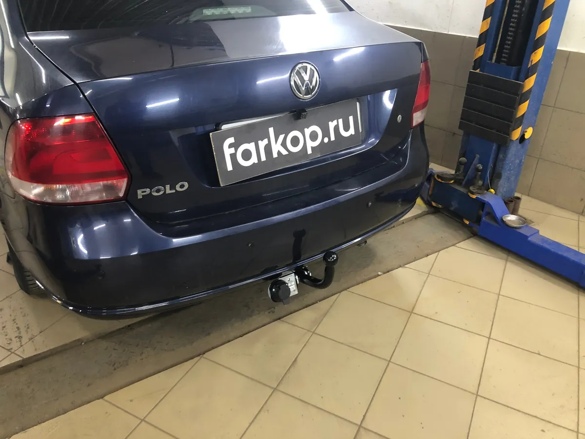 Фаркоп Лидер Плюс для Volkswagen Polo (седан) 2010-2020 V125-A в Новокузнецк Фаркоп Лидер Плюс для Volkswagen Polo (седан) 2010-2020 V125-A в Новокузнецк