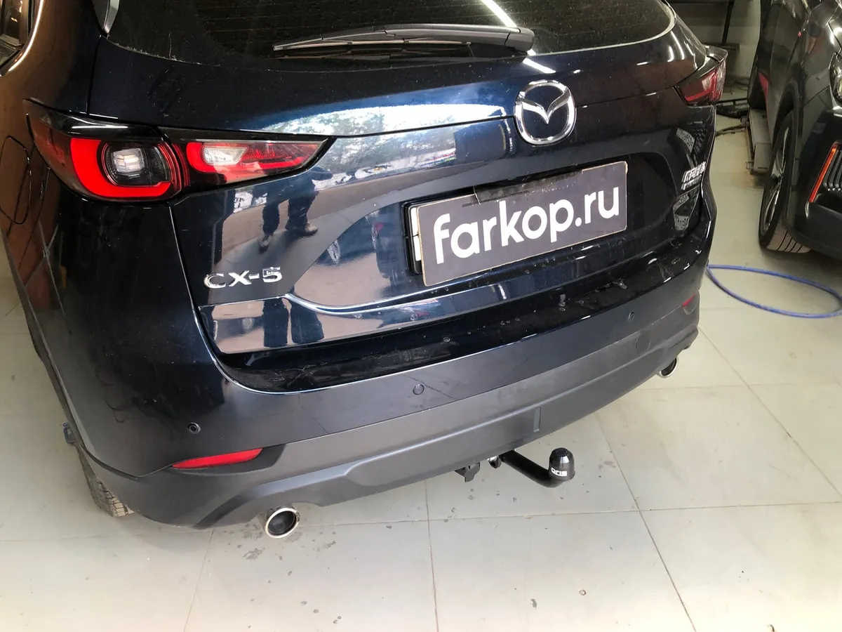 Фаркоп Oris для Mazda CX-5 2017-2026 4534-A в Новокузнецк Фаркоп Oris для Mazda CX-5 2017-2026 4534-A в Новокузнецк