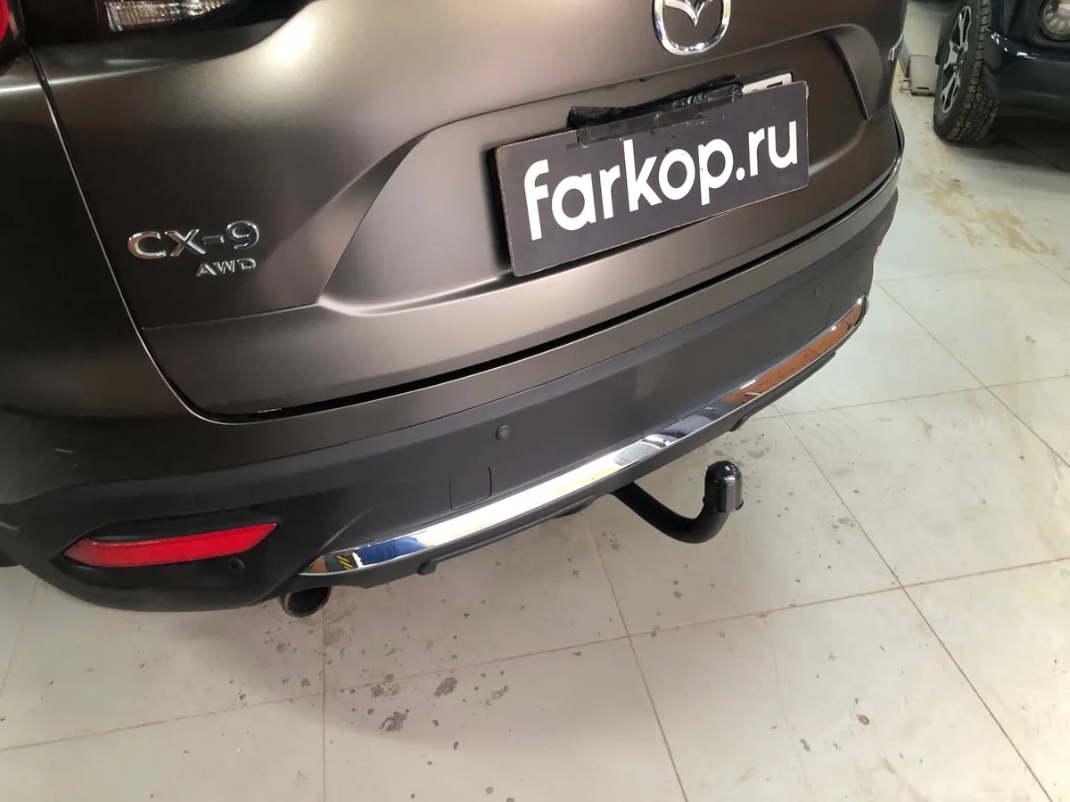 Фаркоп Steinhof для Mazda CX-9 2017- Арт.M-066 M-066 в Новокузнецк Фаркоп Steinhof для Mazda CX-9 2017- Арт.M-066 M-066 в Новокузнецк