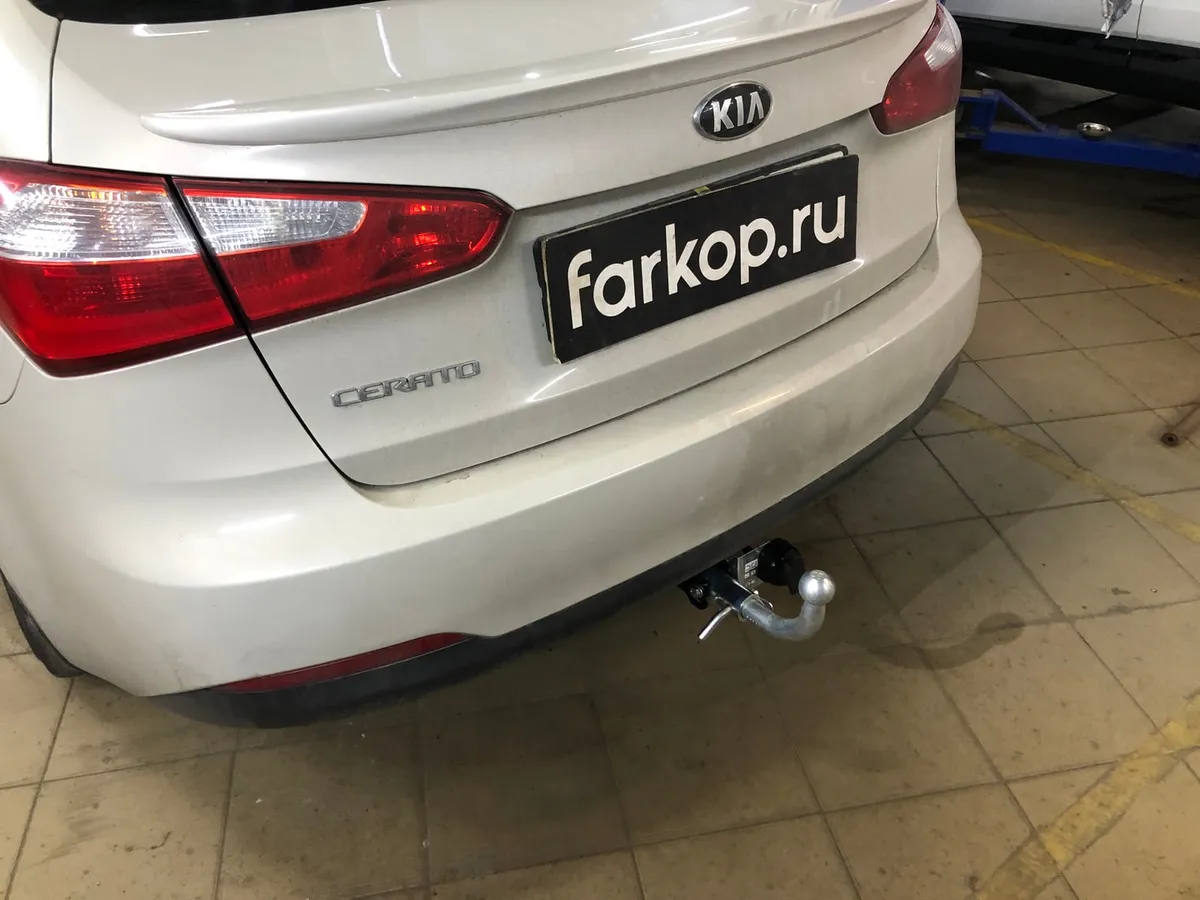 Фаркоп Лидер Плюс для Kia Cerato (седан) 2013-2016 K127-BA в Новокузнецк