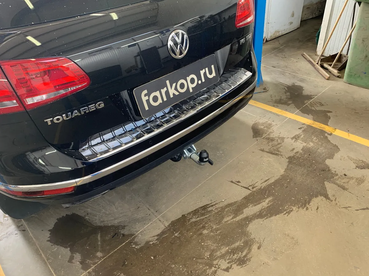Фаркоп Galia для Volkswagen Touareg 2010-2018 V052C в Новокузнецк