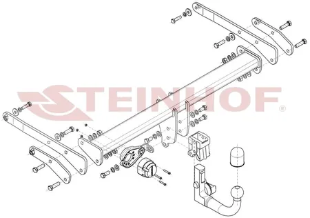 Фаркоп Steinhof для Audi Q5 2026- A-112 в Новокузнецк