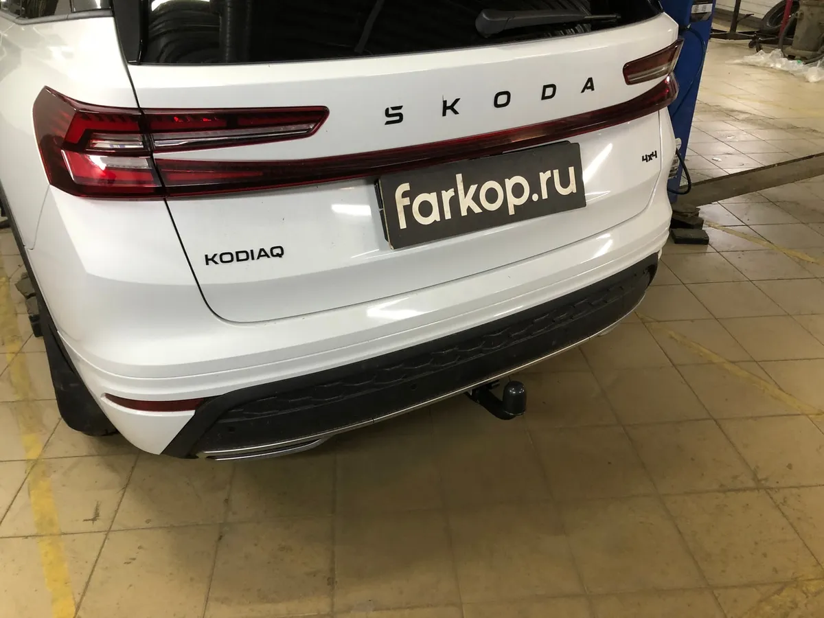 Фаркоп Steinhof для Skoda Kodiaq 2023- S-292 в Новокузнецк Фаркоп Steinhof для Skoda Kodiaq 2023- S-292 в Новокузнецк