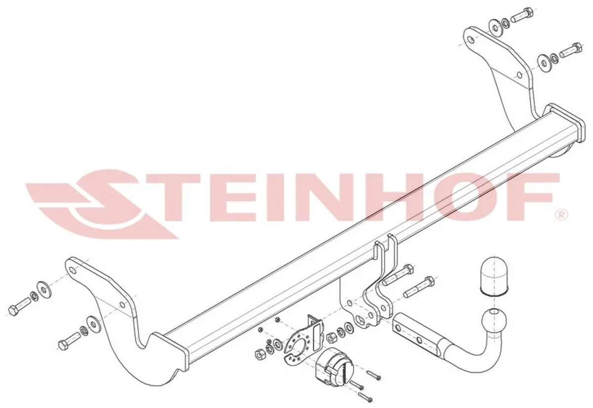 Фаркоп Steinhof для Lexus RX 2022- Арт. L-175 L-175 в Новокузнецк Фаркоп Steinhof для Lexus RX 2022- Арт. L-175 L-175 в Новокузнецк