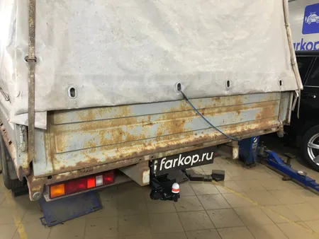 Фаркоп Трейлер для Gaz Газель 330202 удлиненная база (в т.ч. Gaz 33023 Фермер удлин.) Арт. 330202.K2 330202.K2 в Новокузнецк