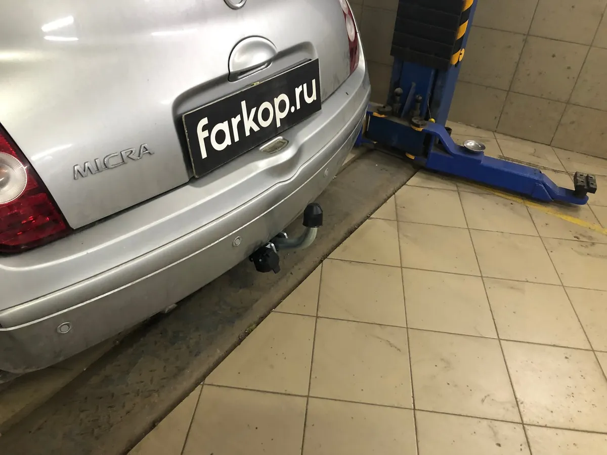 Фаркоп Galia для Nissan Micra 2003-2010 Арт. N044A N044A в Новокузнецк Фаркоп Galia для Nissan Micra 2003-2010 Арт. N044A N044A в Новокузнецк
