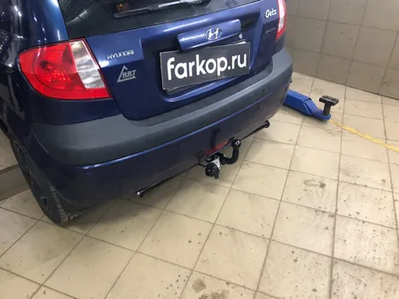 Фаркоп Лидер Плюс для Hyundai Getz (хетчбек) 2003-2011 Арт. H207-A H207-A в Новокузнецк