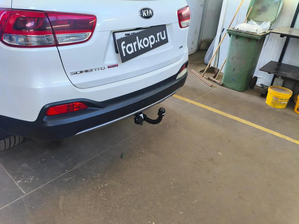 Фаркоп Oris для Kia Sorento Prime 2015-2018 6761-AN в Новокузнецк Фаркоп Oris для Kia Sorento Prime 2015-2018 6761-AN в Новокузнецк
