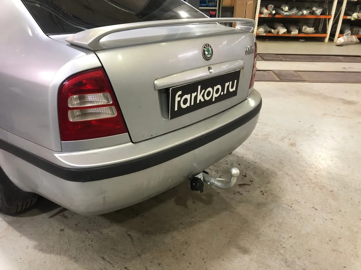 Фаркоп Лидер Плюс для Skoda Octavia Tour (лифтбек) 1996-2011 S104-BA в Новокузнецк