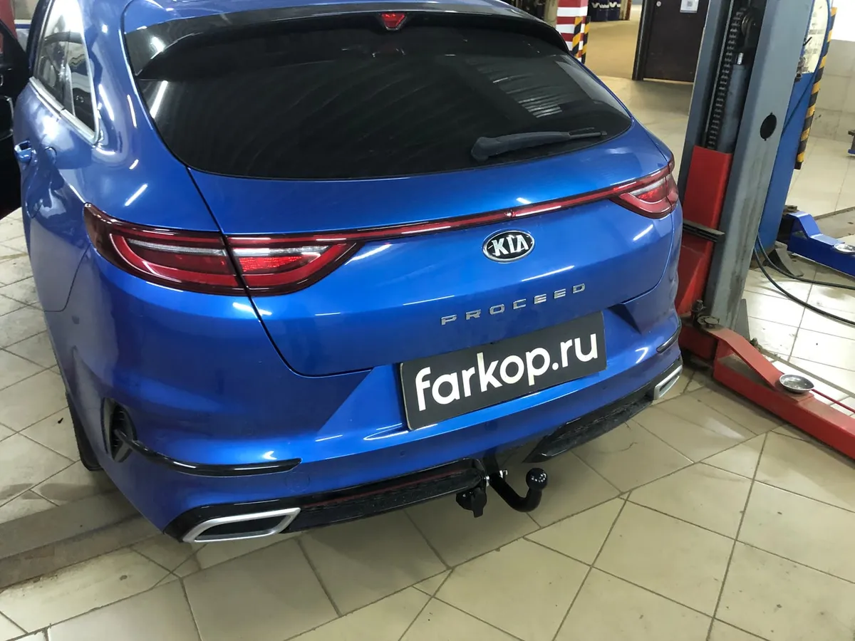 Фаркоп Лидер Плюс для Kia ProCeed (универсал) 2018- K125-A в Новокузнецк