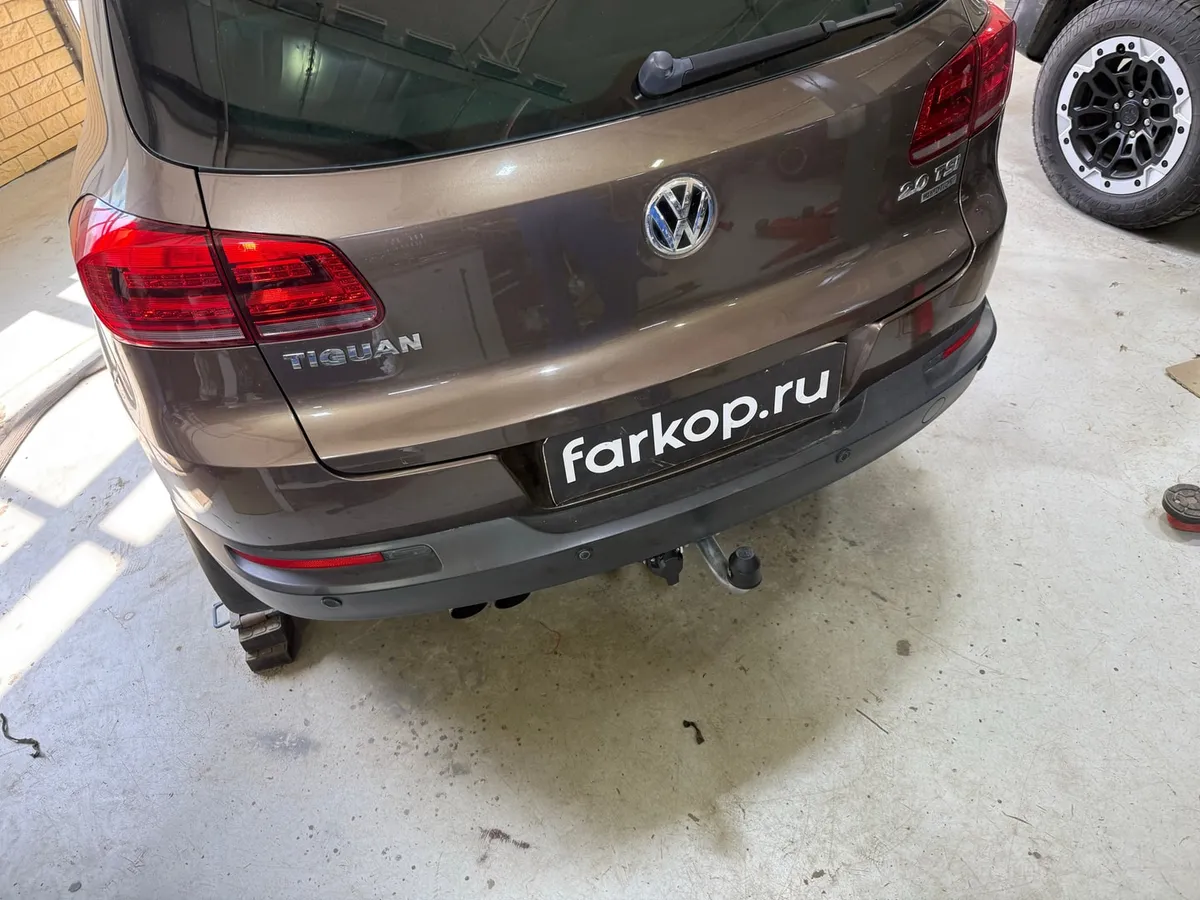 Фаркоп Galia для Volkswagen Tiguan 2007-2016 V069A в Новокузнецк