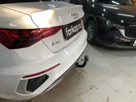 Фаркоп Steinhof для Audi A3 (седан, хетчбек) 2020- Арт. A-126 A-126 в Новокузнецк