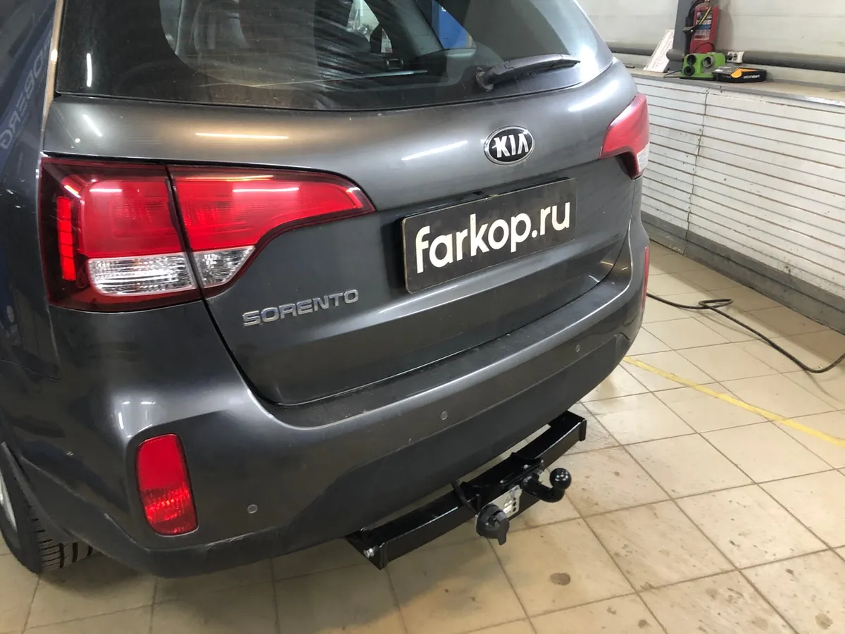 Фаркоп Лидер Плюс для Kia Sorento 2012-2021 H224-FC в Новокузнецк Фаркоп Лидер Плюс для Kia Sorento 2012-2021 H224-FC в Новокузнецк