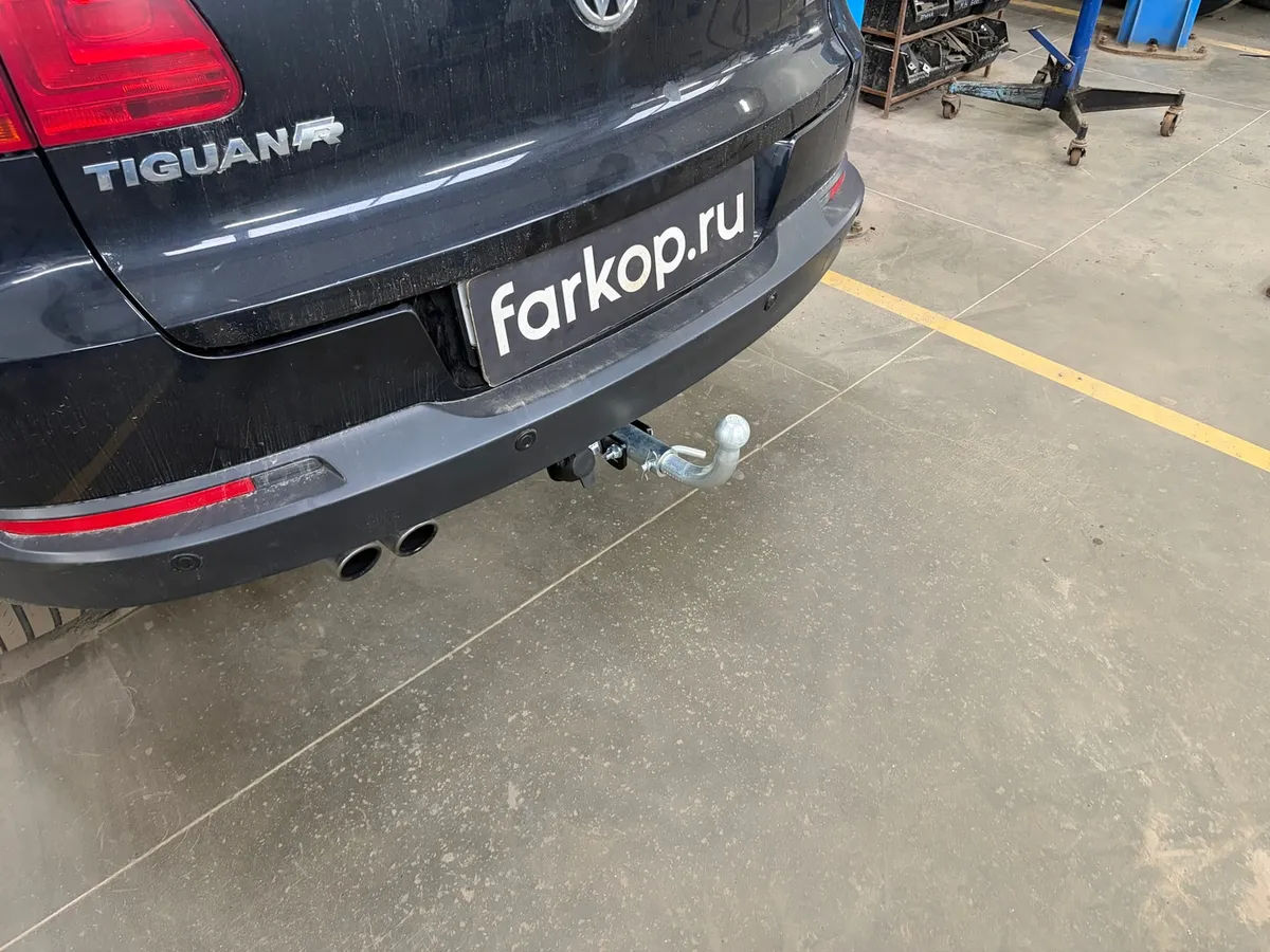 Фаркоп Лидер Плюс для Volkswagen Tiguan 2007-2017 V123-BA в Новокузнецк