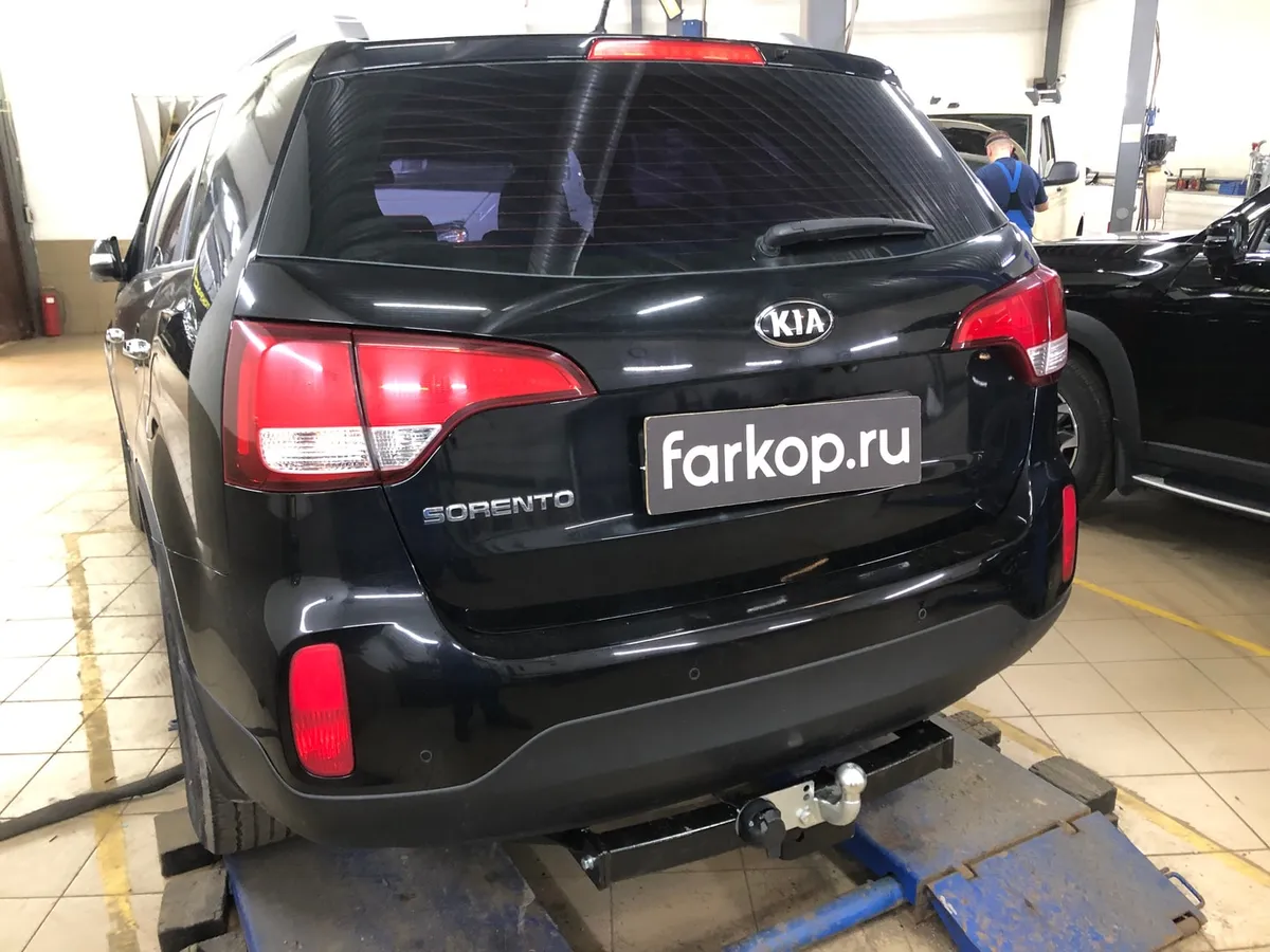 Фаркоп Лидер Плюс для Kia Sorento 2012-2021 H224-F в Новокузнецк