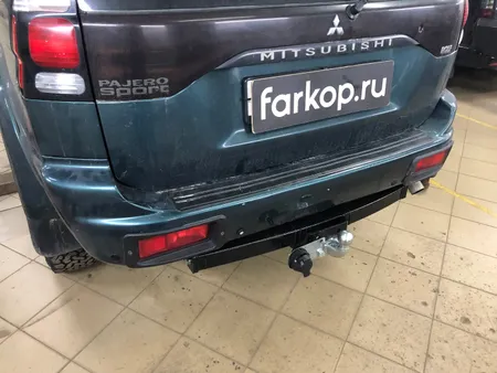 Фаркоп Лидер Плюс для Mitsubishi Pajero Sport 1998-2008 M107-F в Новокузнецк